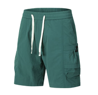 Shorts décontractés en nylon multi-poches à cordon de serrage, style rétro américain, pour homme, été, légers et confortables, collection 2026