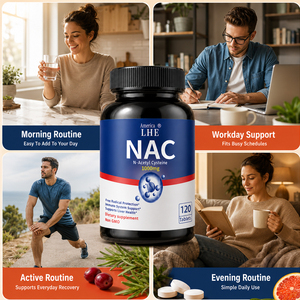 Fabricante de Suplementos de NAC al por Mayor, 1000 mg para Apoyo Antioxidante y a la Salud Celular, 120 Tabletas de NAC - Product Image 2