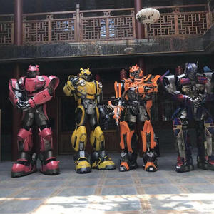 Costume de robot LED réaliste et portable en gros, grand costume de robot LED portable pour adultes, costume de cosplay d'Halloween à vendre - Product Image 3