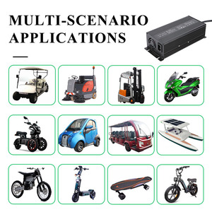 Chargeur de batterie 24v 30ah 10 110v 220v 36v 13ah 21ah 10ah Lifepo4 42v <span class=keywords><strong>Quad</strong></span> E Bike 72v 50ah 48 v 4 broches pour vélo électrique 1000w - Product Image 4