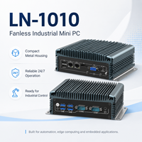 Computadora Industrial Personalizada OEM ODM con Enfriamiento Pasivo, Doble LAN, USB, COM, HD, VGA, Almacenamiento Opcional para Sistemas de Automatización