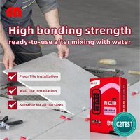 Perekat Ubin Batu C600 Super Fleksibel Anti-Lekuk untuk Panel Marmer Besar, Cocok untuk Dalam & Luar Ruangan, Tahan Segala Cuaca