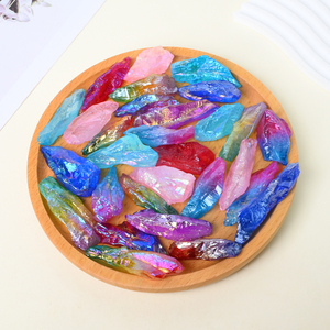 หินคริสตัลหยาบแบบขายส่งจำนวนมาก หินแองเจิลออร่าแบบดิบสำหรับตกแต่ง - Product Image 5