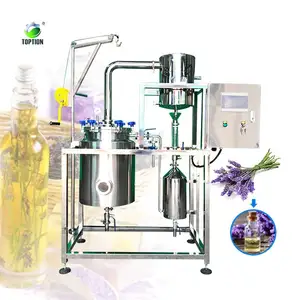 Extractor de aceite esencial para plantas, máquina extractora de 100l