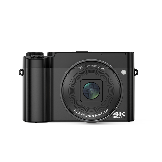 64MP Ultra HD Mini Point and Shoot Camera Dual Setup with Pop-Up Flash & Anti-Shake Travel DSLR Style Video Equipment Camera