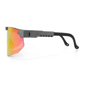 Óculos de sol esportivos para bicicleta e ciclismo, óculos de sol com armação leve para uso ao ar livre HUBO Len Tr90