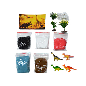 Bộ khủng long Chaobang, mô hình di động, đất sét tự làm, đồ chơi sáng tạo, giáo dục, xây dựng cảnh quan thời tiền sử, dành cho trẻ từ 4-12 tuổi, unisex, bán trước - Product Image 2