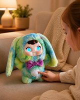 Robot en peluche parlant IA de 12 pouces avec interaction vocale, musique interactive et compagnon multilingue pour les enfants de 7 à 30 ans