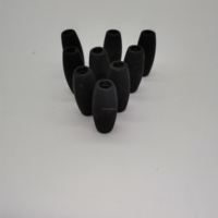 Bouchon cylindrique en caoutchouc silicone à bride personnalisé, étanche haute température, pour l'étanchéité des trous de tuyaux et tubes, usage industriel, fabrication OEM