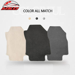 Alfombrillas para Toyota RAV4 19-24, 4 piezas, delanteras y traseras, antideslizantes, de terciopelo, color negro - Product Image 4