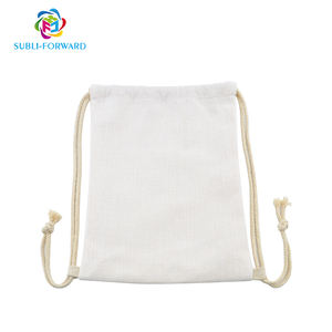 Subli-forward Haute Qualité <span class=keywords><strong>Lopo</strong></span> Sublimation Blancs Personnalisé Noël Xmas Sublimation Textile Lin Cordon Sac - Product Image 2