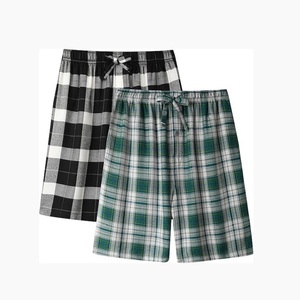 Pantaloni in pigiama da <span class=keywords><strong>uomo</strong></span> di alta qualità pantaloni in pigiama Plaid per <span class=keywords><strong>uomo</strong></span> morbidi lunghi pantaloni in tessuto pigiama con tasche - Product Image 3