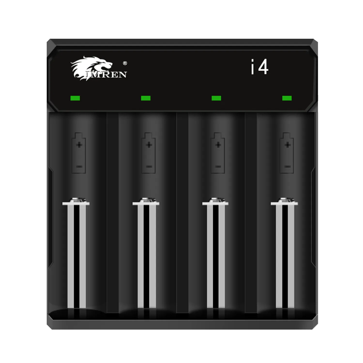 Cheaper price of IMREN i4 Battery Charger 4 Slots LCD Rechargeable Battery Charger Micro USB Type C Input Battery Charger