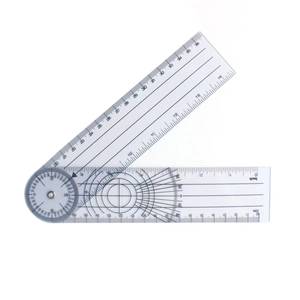 Açı gonyometresi tıbbi cetvel tıbbi alet yuvarlak - Product Image 5