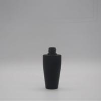 Flacon compte-gouttes en plastique noir PE de 50ml 120ml en gros pour lubrifiant de machine à huile moteur