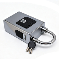 Candado de Seguridad Inteligente 4G de Alta Resistencia, con Control Remoto, Teclado Bluetooth, Contraseña, Llave Mecánica, Acero Inoxidable, Anti-Robo, para Exteriores, OEM