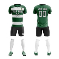 Maillots de Football de haute qualité, ensemble complet, maillot de Football à Sublimation personnalisé pour jeunes, maillot de Football à séchage rapide, vêtements de Football pour hommes