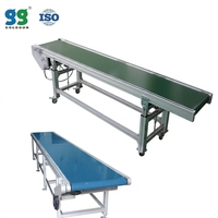 Convoyeur à rouleaux à moteur externe GOLDGUN HXW60 60 mm 220 V à vitesse réglable pour le transport de matériaux industriels