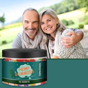 Gommes de supplément d'huile de graines de chanvre personnalisées et vendues en gros - Product Image 3