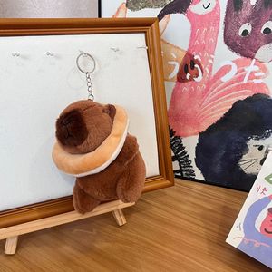 Phổ Biến Vui Capybara Sang Trọng Keychain Mềm Capybara Thú Nhồi Bông Plushie Capybara - Product Image 5