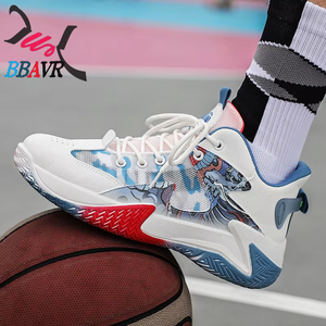 Zapatillas Deportivas de Baloncesto para Hombre, Transpirables, con Malla, Casuales, con Cordones, para Estudiantes, con Entresuela de PVC, Ligeras, para Primavera, Verano y Otoño - Product Image 3