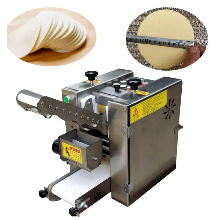 Machine à roti chapati automatique de grande taille 12cm 15cm 20cm/machine à tortillas de maïs du mexique/machine à emballer les boulettes gyoza samosa