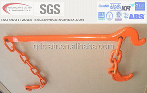 Tensor de palanca para eslingas de cadena de 9-13 mm, galvanizado y pintado a color, empaquetado en caja de madera, marca OEM - Product Image 4