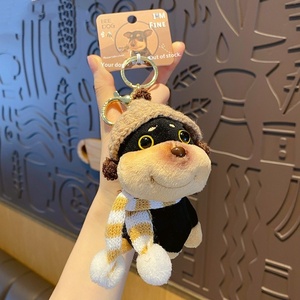 Portachiavi Luminoso a Forma di Ape in Peluche, Adorabile Ciondolo Imbottito, Anello Portachiavi alla Moda, Charm per Borsa, Decorazione per Chiavi Auto, Uso Quotidiano - Product Image 2