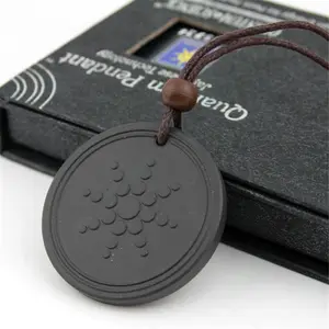 Women Men Quantum Magnetic Field Therapy Sports Necklace Jewelry Powerful Protection Quantum Pendant Energy Necklace