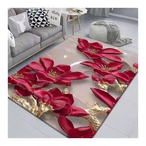 Tappeti scandinavi personalizzati senza restringimento, nessun <span class=keywords><strong>tappeto</strong></span> sbiadito da soggiorno grande <span class=keywords><strong>tappeto</strong></span> di lusso con decorazioni moderne stampate in 3d - Product Image 1