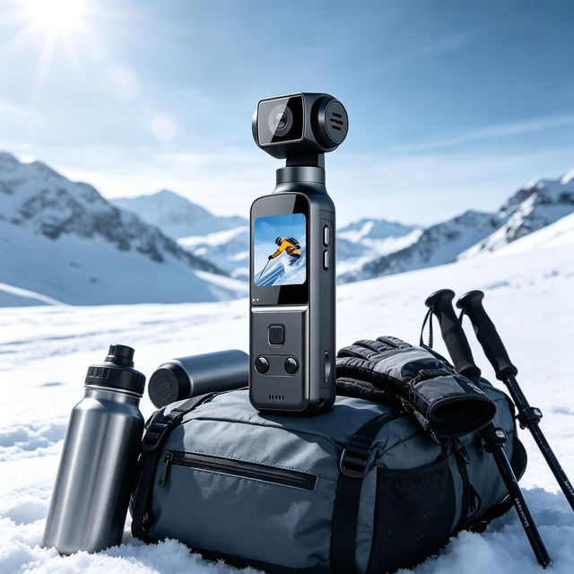 Digital Action Sports VIDEO Cameras Vlogging Media Recording Profession Rotate 4K Photography Additional EIS Wifi Transmission