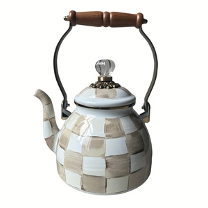 Luxury Ceramic Enamel Tea <b>Kettle</b> 2.5L Heat-resistant <b>Induction</b> Cooker for Brewing Tea Household Single Pot ZJ198 Enamel Tea Kett - Product Image 2