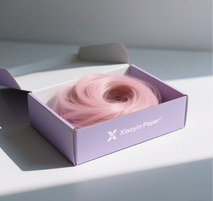 صندوق أرجواني مطبوع بشعار وحجم مخصص تعبئة وشحن الملابس والشعار والشعار والشعار صندوق توصيل وشحن - Product Image 6