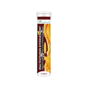 Comprimés effervescents multivitaminés en direct d'usine avec vitamine C pour soutenir l'immunité et l'énergie, saveur orange - Product Image 1