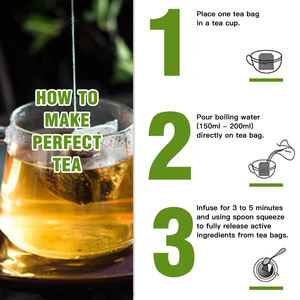 Teh Tisane Bebas Kafein Kemasan Kantong Label Pribadi OEM Mendukung Kesehatan Detoksifikasi Hati - Product Image 4