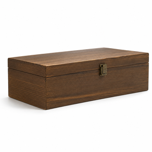 Copas de Champán de Cristal Grabadas con Logotipo Personalizado, Juego de Regalo en Caja de Madera con Tapa Deslizante - Product Image 6