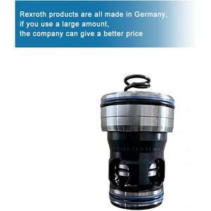 Vanne logique Rexroth R900906337 LC32A20E7X, vanne de débordement bidirectionnelle enfichable, composant hydraulique - Product Image 3
