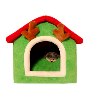 New Christmas-themed pet <b>houses</b>/<b>beds</b>, suitable for all seasons, washable, and available in multiple colors, wholesale cat and - Product Image 5