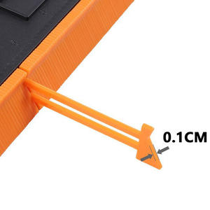 Duplicateur de jauge de contour plus large avec serrure Modèle d'outil de forme de profil de 6/10 pouces pour les formes incurvées - Product Image 5