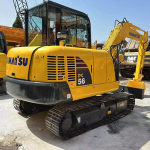 Vente chaude KOMATSU PC56-7 5 tonnes de poids de fonctionnement utilisé pompe d'excavatrice ingénierie équipement sur chenilles mettant en vedette ont - Product Image 1