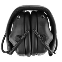 Casque tactique avec écouteurs, talkie-walkie, radio de chasse, protège-oreilles professionnels pour la protection auditive lors de l'entraînement au tir