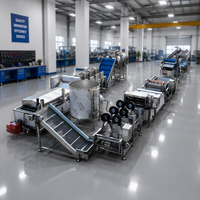 Ligne de production de chips croustillantes de pommes de terre et de fruits à petite échelle, semi-automatique, en acier inoxydable, équipement de fabrication économique