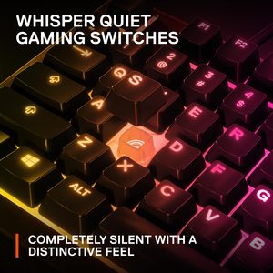 Clavier de jeu SteelSeries <span class=keywords><strong>Apex</strong></span> <span class=keywords><strong>3</strong></span> TKL RGB 84 touches, clavier mécanique filaire RGB avec câble USB, clavier compact pour les joueurs sur ordinateur portable - Product Image 4