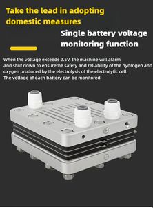 कार के लिए 1000 एमएल 2000 एमएल इलेक्ट्रोलाइटिक एच2 गैस हाइड्रोजन ईंधन सेल पेम हाइड्रोजन जेनरेटर इलेक्ट्रोलाइजर - Product Image 4