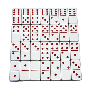 Tùy chỉnh chất lượng cao thân thiện với môi nhôm Domino Trò chơi thiết lập cho giáo dục sử dụng - Product Image 4