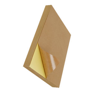 Qualité A4 100 feuilles de blanc mat/brillant auto-adhésif autocollant étiquette arrière papier d'impression A4 feuille autocollant pour étiquettes d'emballage - Product Image 4