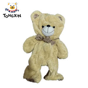 Orsetto di peluche da 40-60 cm, grazioso orsetto di peluche con guscio in pelle, giocattolo in peluche semilavorato, guscio in pelle, produttore all'ingrosso, regali per bambini - Product Image 4