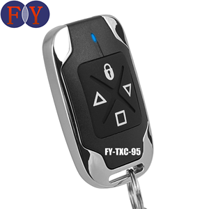 Duplicador de código fijo de <span class=keywords><strong>4</strong></span> botones con control remoto clon inalámbrico de <span class=keywords><strong>433MHz</strong></span> de alto rendimiento para sistemas de puertas - Product Image 1