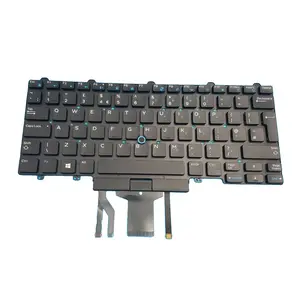 Клавиатура с подсветкой для ноутбука Dell E5450 E5470 e5480 E7450 E7470 E7480