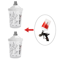 Gobelet de pulvérisation de peinture PP de qualité industrielle en gros avec un effet de pulvérisation élevé pour le revêtement automobile, garantie de 3 ans